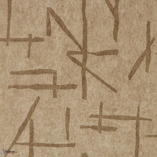 Papel de parede Harlequin Dolmens na cor Sandstone/Gold