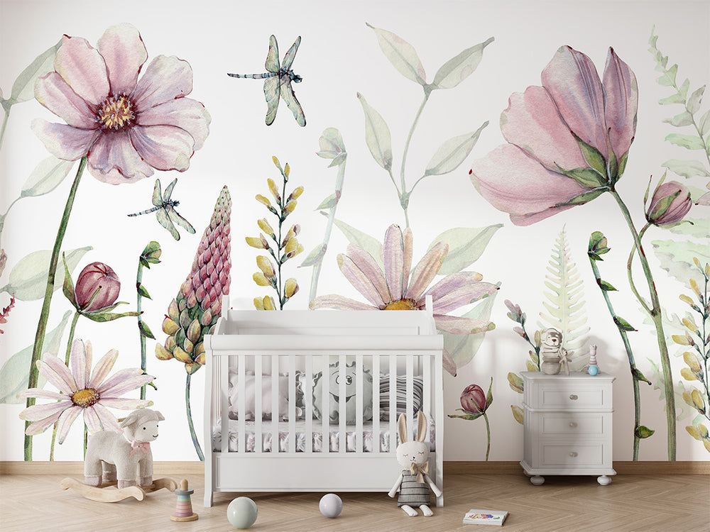 Mural Fabulous Flowers | Kikki Belle – Kikki Belle