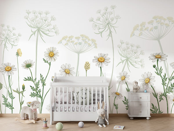Mural Dazzling Daisies - White | Kikki Belle – Kikki Belle – imagem 2