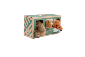 Conjunto Floresta de 3 Mini Cabeças – Wild & Soft – imagem 2