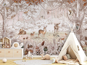 Mural Forest Friends | Kikki Belle – Kikki Belle – imagem 4