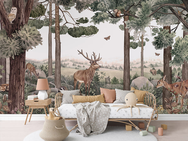 Mural Forest Jive | Kikki Belle – Kikki Belle – imagem 3