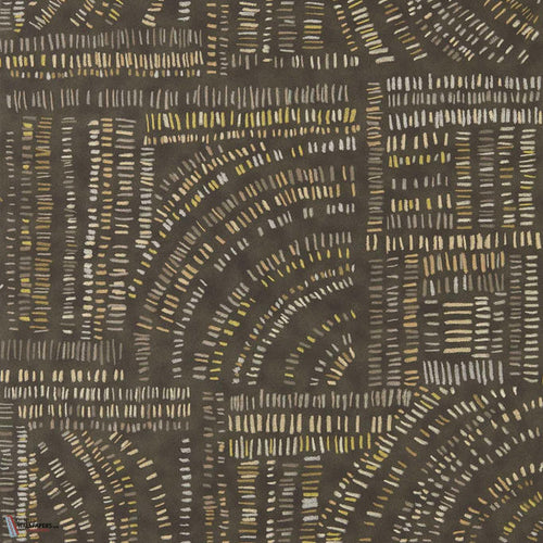 Papel de parede Harlequin Frescoes na cor Charcoal/Chalk/Limestone