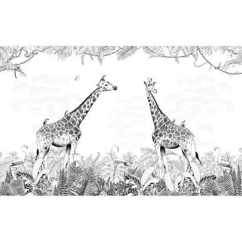 Papel de Parede Giraffe – Kara Ventura – Kara Ventura – imagem 3