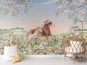 Mural Happy Horses | Kikki Belle – Kikki Belle – imagem 3