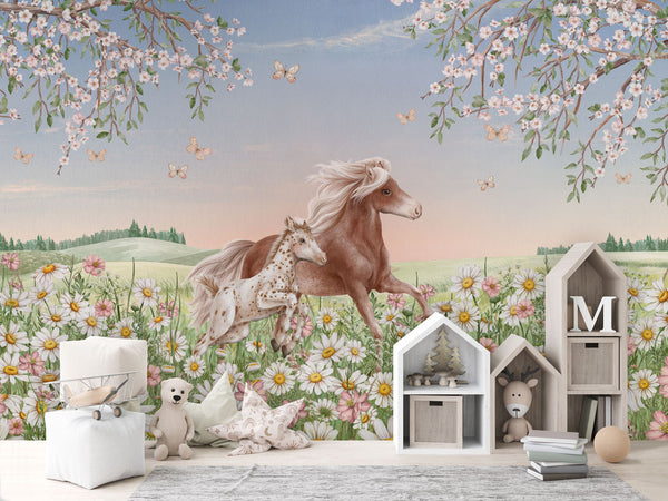 Mural Happy Horses | Kikki Belle – Kikki Belle – imagem 4