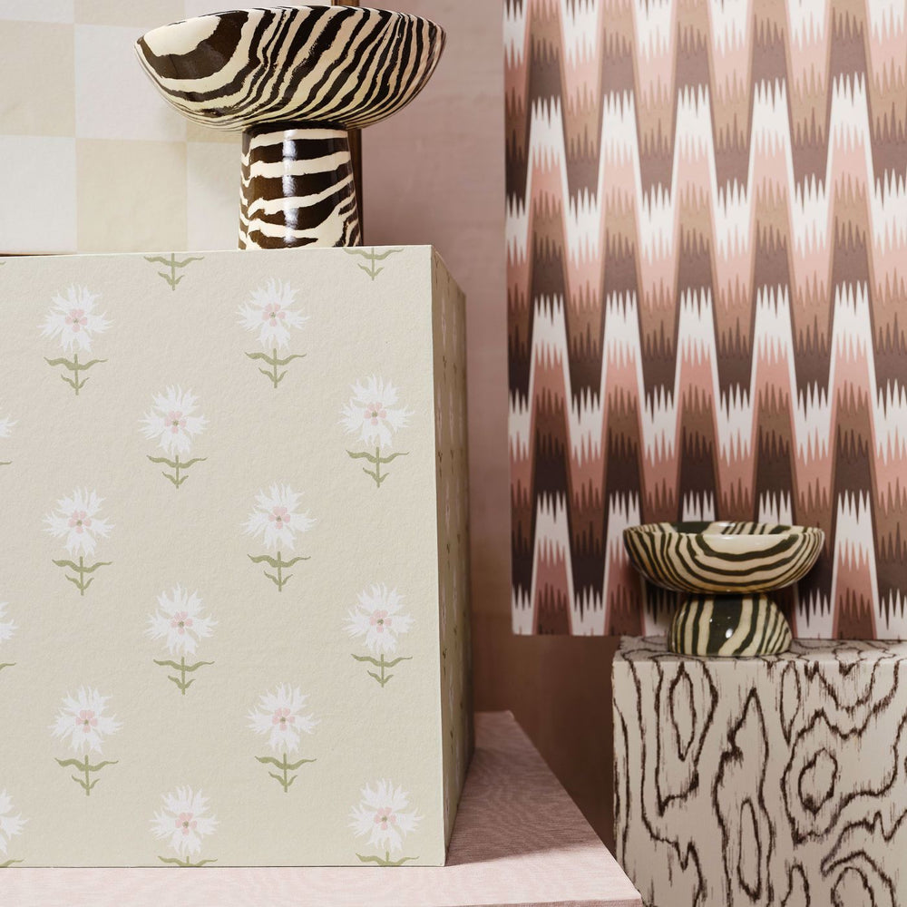 Papel de parede Harlequin Fellcroft na cor Neptune Green