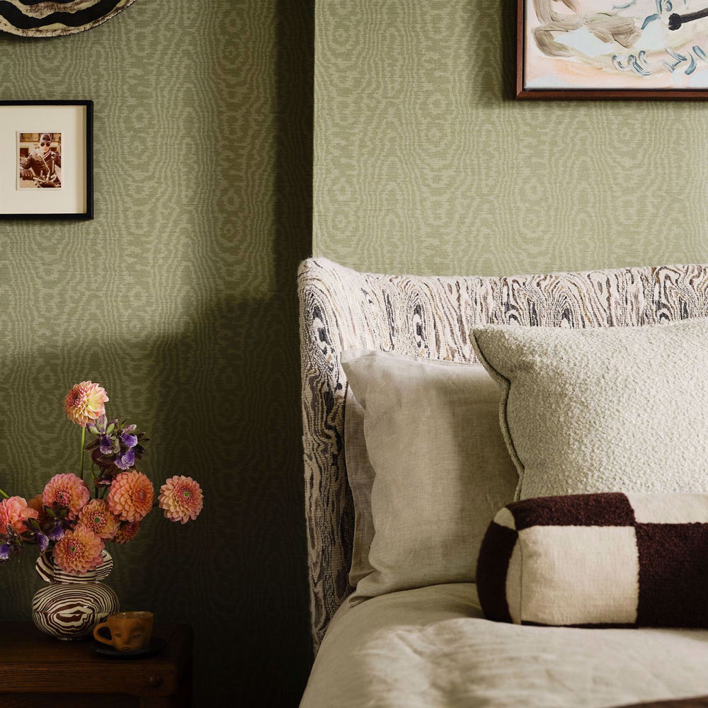 Papel de parede Harlequin Elsworthy na cor Oatmeal