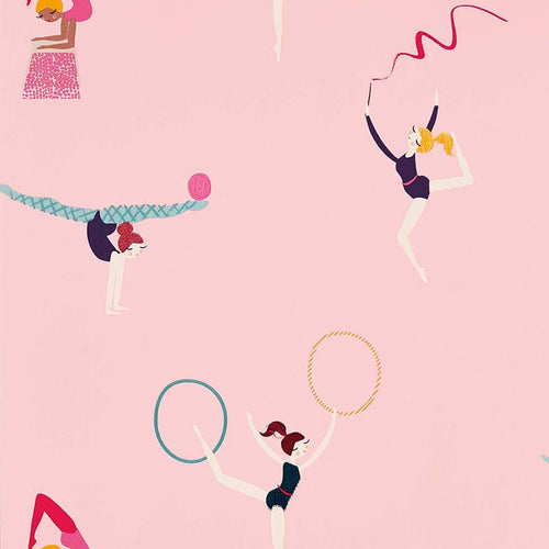 Papel de parede Harlequin Balancing Act 112644 Blossom Raspberry Grape