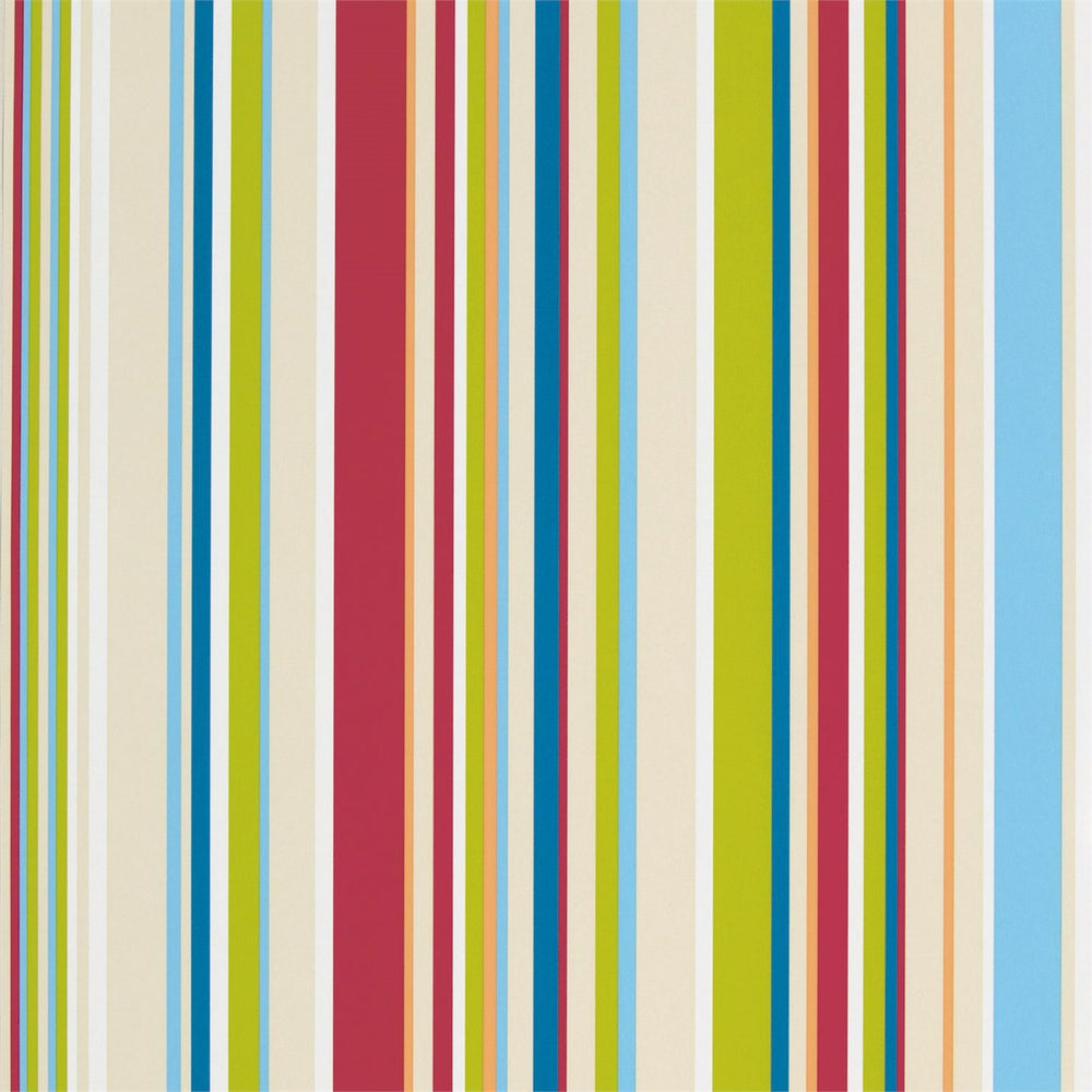 Papel de parede Harlequin Rush 70532 Strawberry Sailor Blue Apple