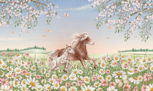 Mural Happy Horses | Kikki Belle – Kikki Belle