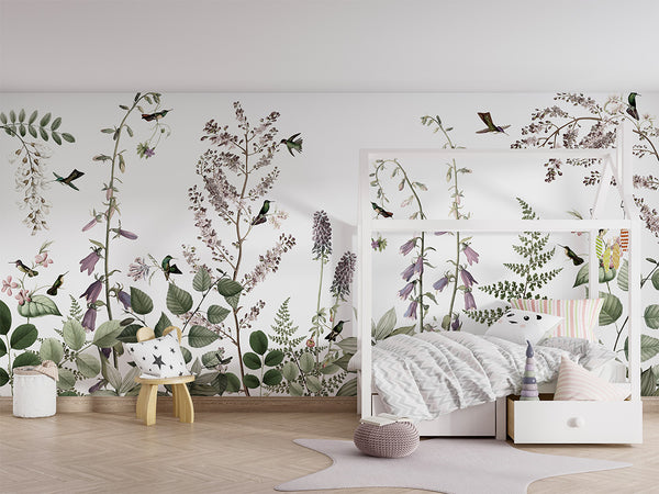 Mural Hummingbird Hedge | Kikki Belle – Kikki Belle – imagem 4