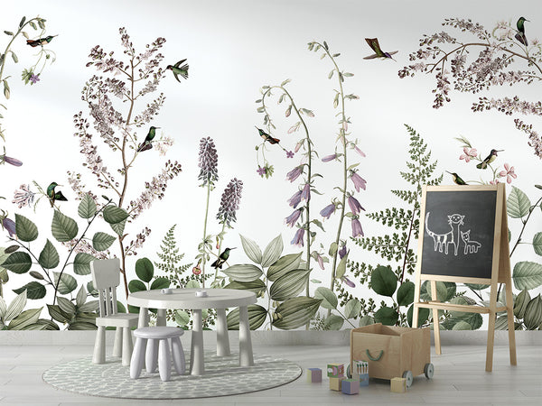 Mural Hummingbird Hedge | Kikki Belle – Kikki Belle – imagem 5