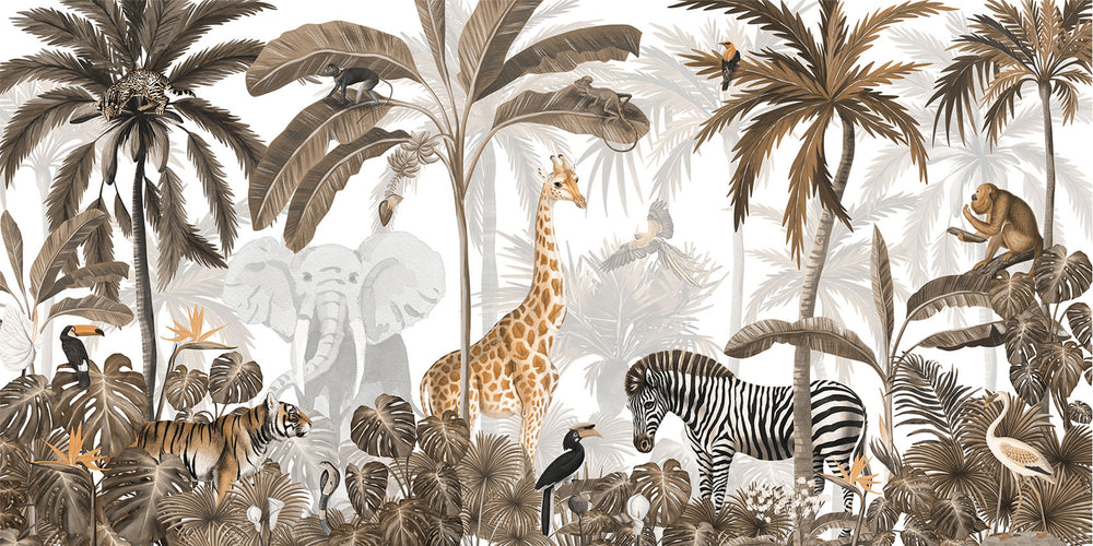 Mural Jungle Jive | Kikki Belle – Panorama