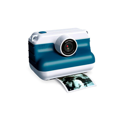 Máquina Fotográfica com Impressão K-PRINT - Azul | KidyWolf