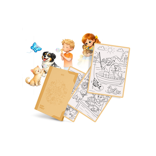 Recarga para KIDYDRAW-PAD 6 - Pets | KidyWolf