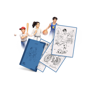 Recarga para KIDYDRAW-PAD 8 - Desporto | KidyWolf