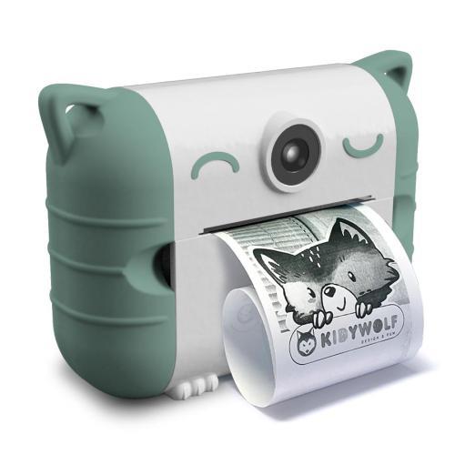 Máquina Fotográfica com Impressão KIDYPRINT - Verde | KidyWolf