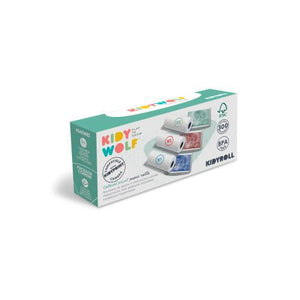 Recargas de Papel KIDYROLL (5 rolos) - Colorido | KidyWolf