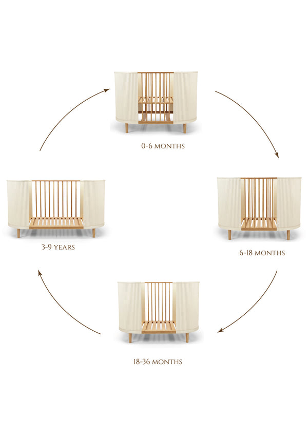 Kit de conversão Kai para cama júnior — KAS Kopenhagen — detalhe 3