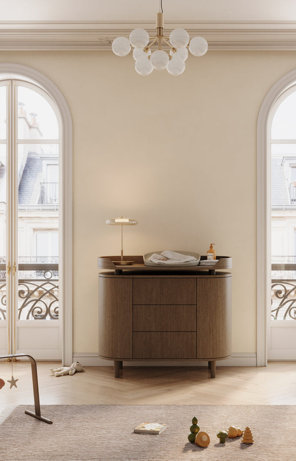 Cómoda KAI — Smoked Oak — detalhe 4