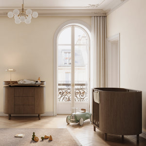 Berço Kai 70x120 - evolutivo — Smoked Oak — detalhe 4