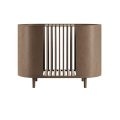 Berço Kai 70x120 - evolutivo — Smoked Oak
