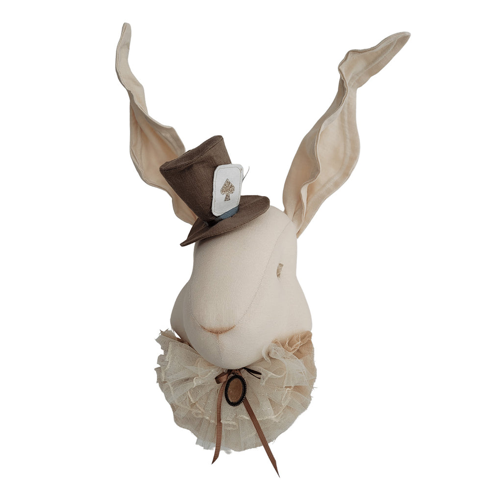 Coelho do País das Maravilhas bege claro Mr.Hatter – Love Me Decoration