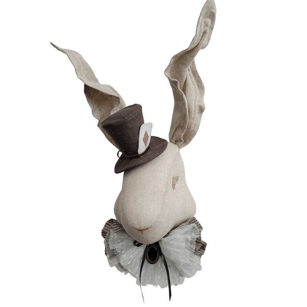Coelho de linho natural do País das Maravilhas Mr.Edward – Love Me Decoration
