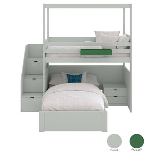Cama Loft XL com Escadas de Arrumação – Muba Design – imagem 3