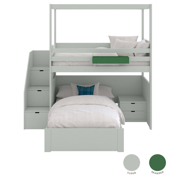 Cama Loft XL com Escadas de Arrumação – Muba Design – imagem 3