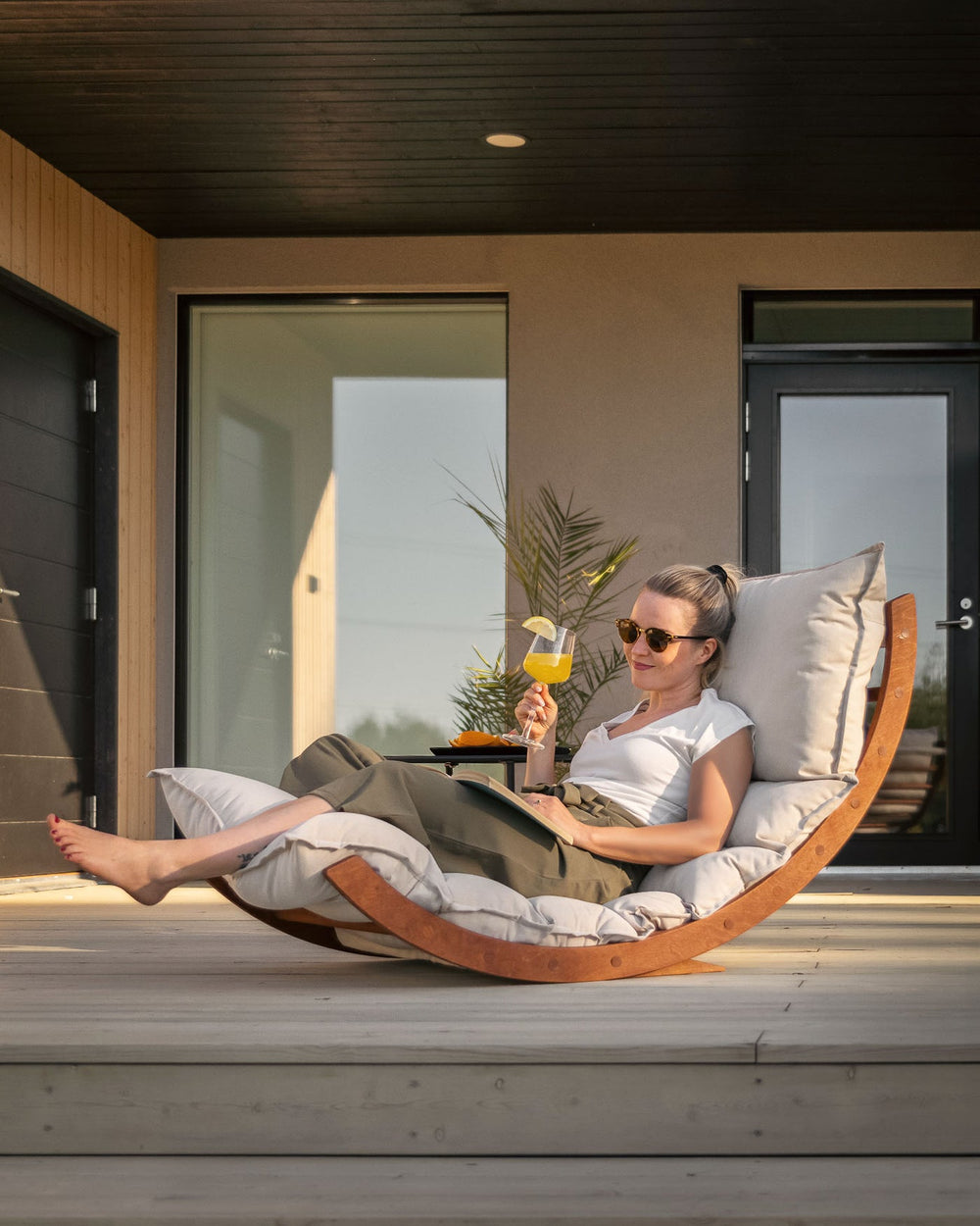 LAAKSO Outdoor — Espreguiçadeira de exterior — FitWood