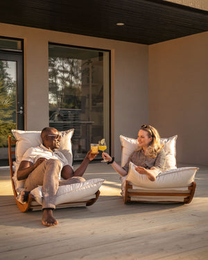 LAAKSO Outdoor — Espreguiçadeira de exterior — FitWood