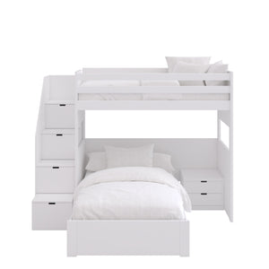 Cama Loft XL com Escadas de Arrumação – Muba Design – imagem 5