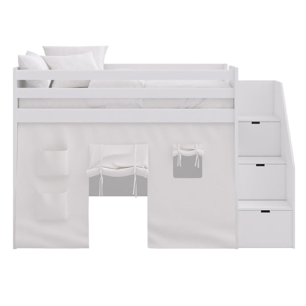 Cama Loft com Escadas de Arrumação – Muba Design – imagem 6