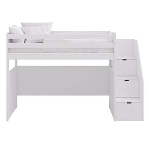 Cama Loft com Escadas de Arrumação – Muba Design – imagem 5