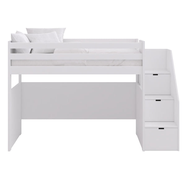 Cama Loft com Escadas de Arrumação – Muba Design – imagem 5