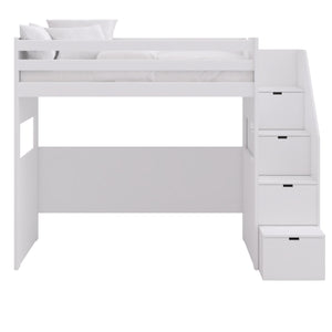 Cama Loft XL com Escadas de Arrumação – Muba Design – imagem 4