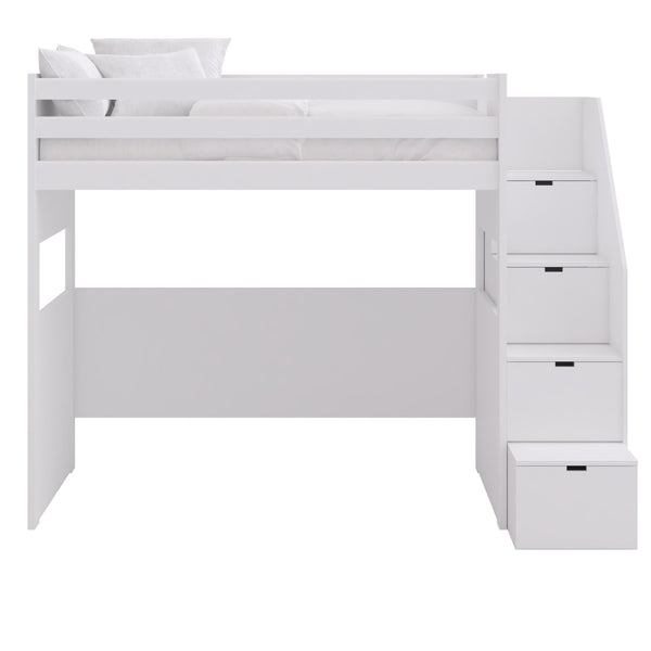 Cama Loft XL com Escadas de Arrumação – Muba Design – imagem 4