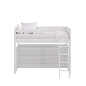 Cama Loft com estante – Muba