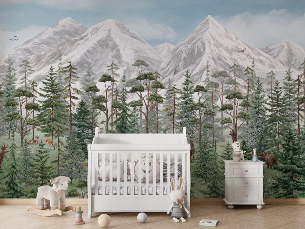 Mural Mountain Forest | Kikki Belle – Kikki Belle