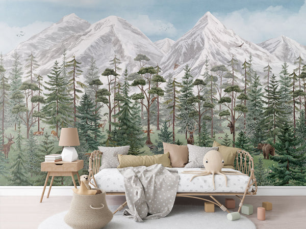 Mural Mountain Forest | Kikki Belle – Kikki Belle – imagem 4