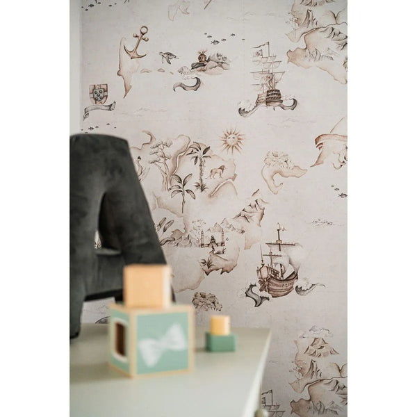 Papel de Parede Map Stories from the Sea – Dekornik – imagem 2