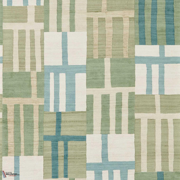 Papel de parede Harlequin Monolith na cor Jade/Kyanite
