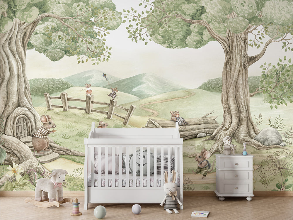 Mural Mouse Family | Kikki Belle – Kikki Belle
