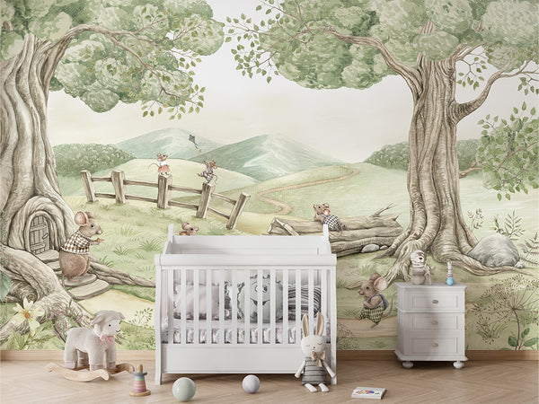 Mural Mouse Family | Kikki Belle – Kikki Belle – imagem 2