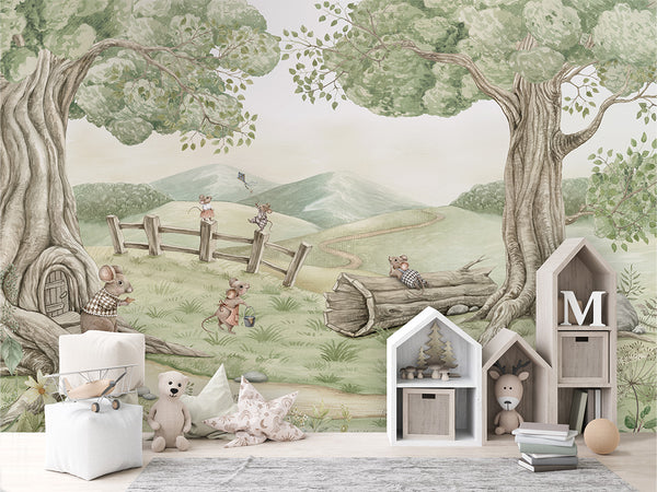 Mural Mouse Family | Kikki Belle – Kikki Belle – imagem 3