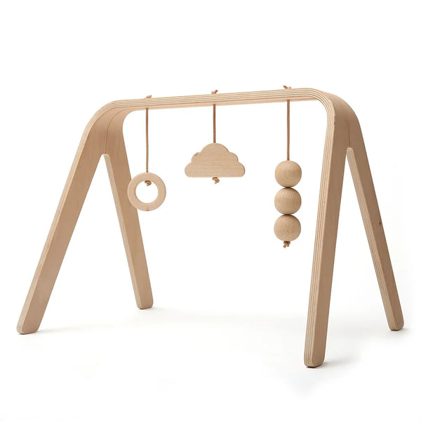 Arco de Atividades NAHO com Brinquedos de Madeira – imagem 5