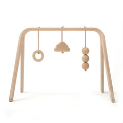 Arco de Atividades NAHO com Brinquedos de Madeira – Charlie Crane