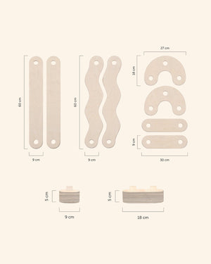 POLKU — Peças individuais — FitWood